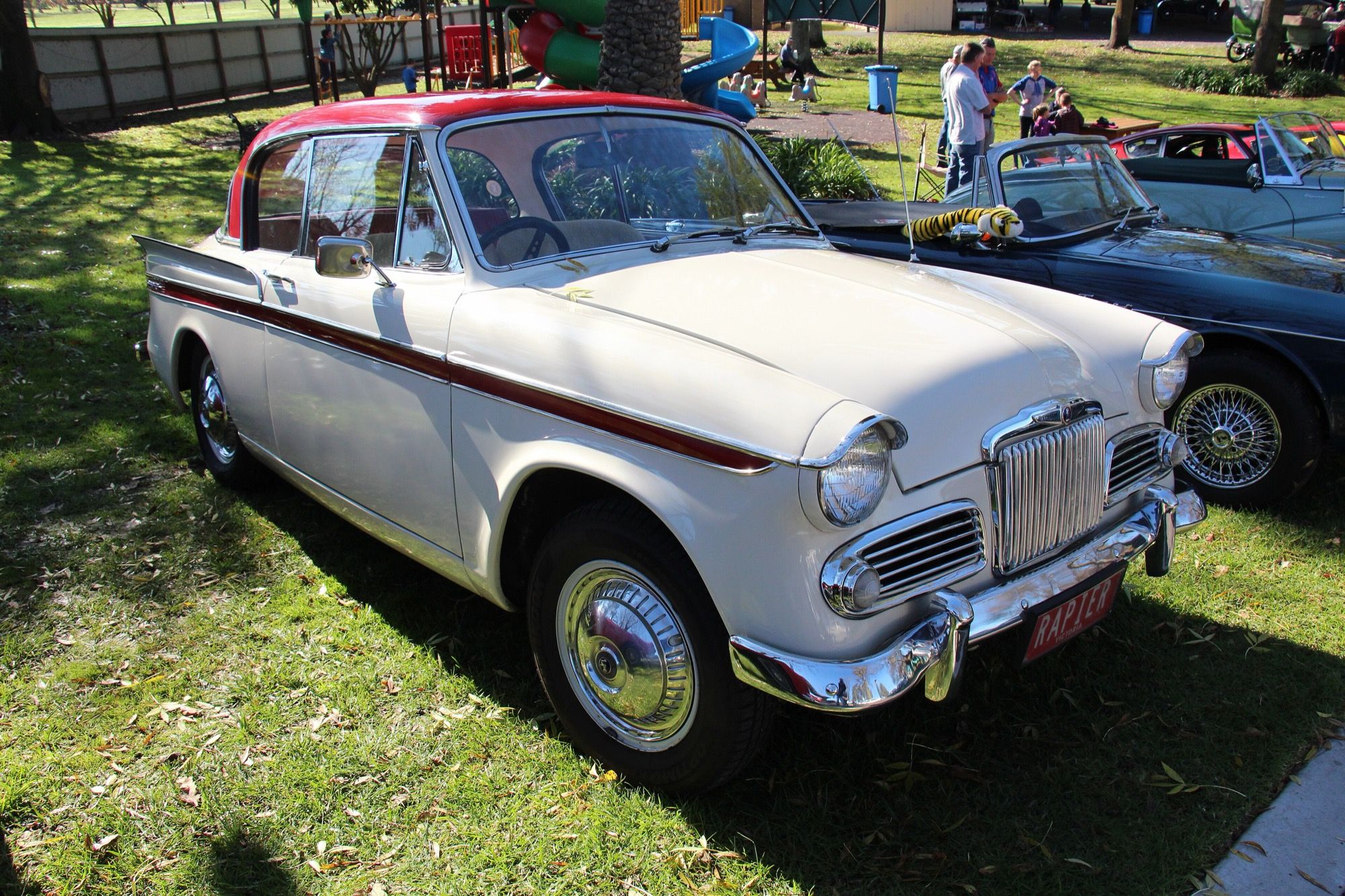 1962 Sunbeam Rapier Series III coupe, front three-quarter view