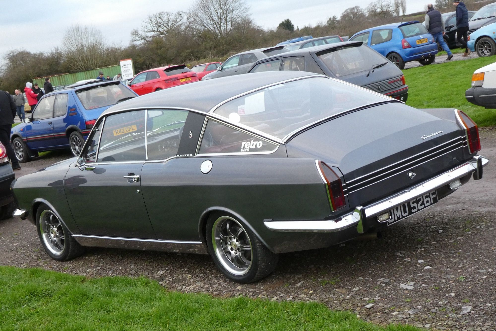 1968 Sunbeam Rapier Arrow fastback coupe, front three-quarter view