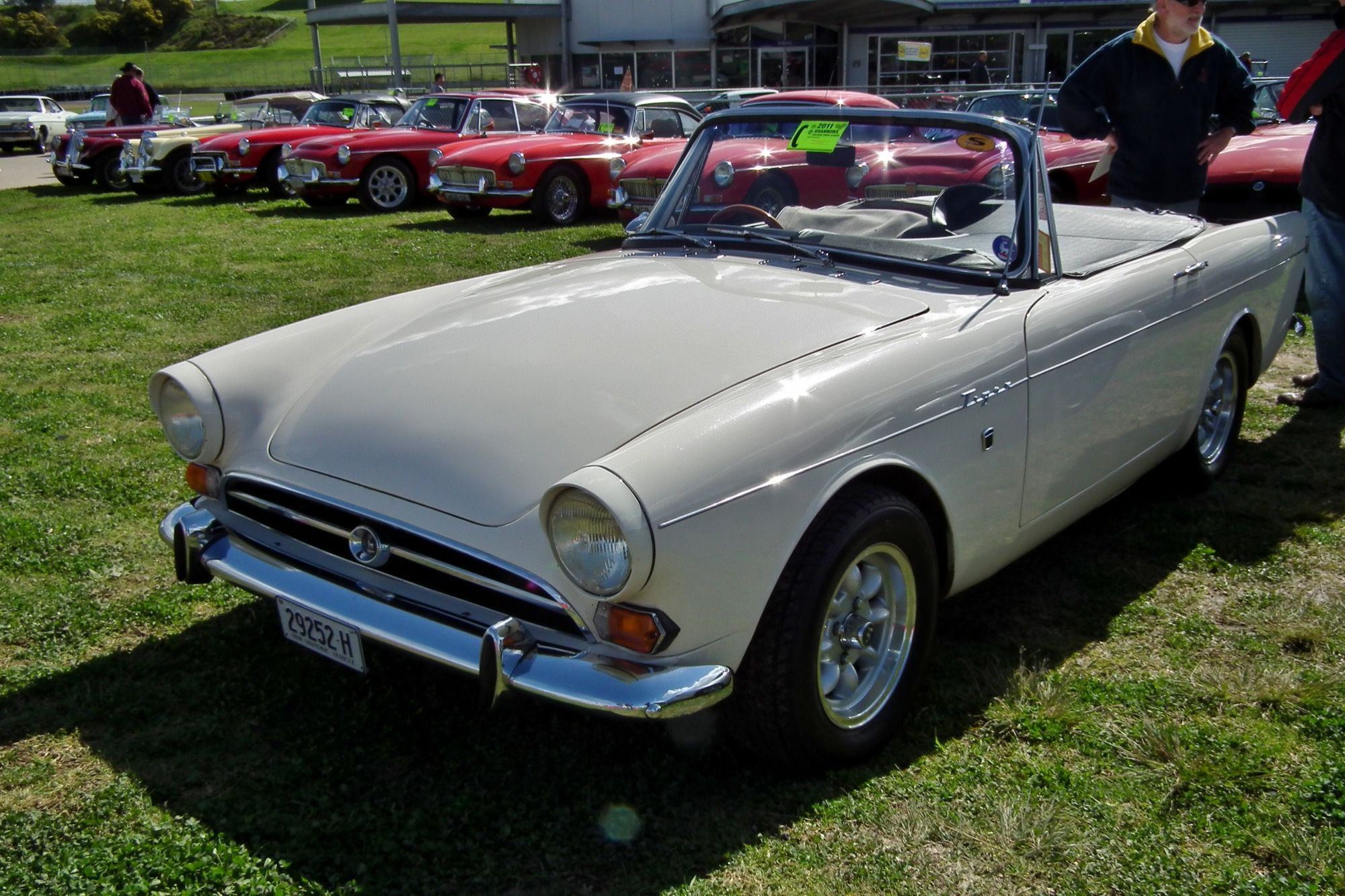 1964 Sunbeam Tiger roadster, front three-quarter view