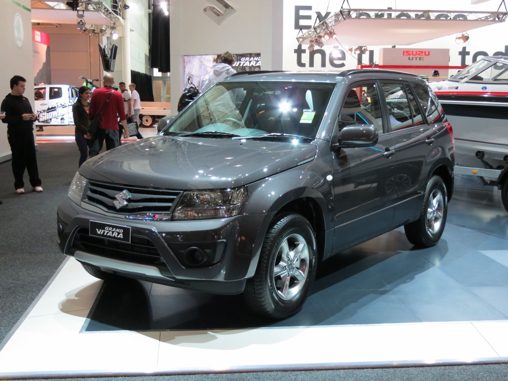 2012 Suzuki Grand Vitara Urban five-door wagon, front three-quarter view