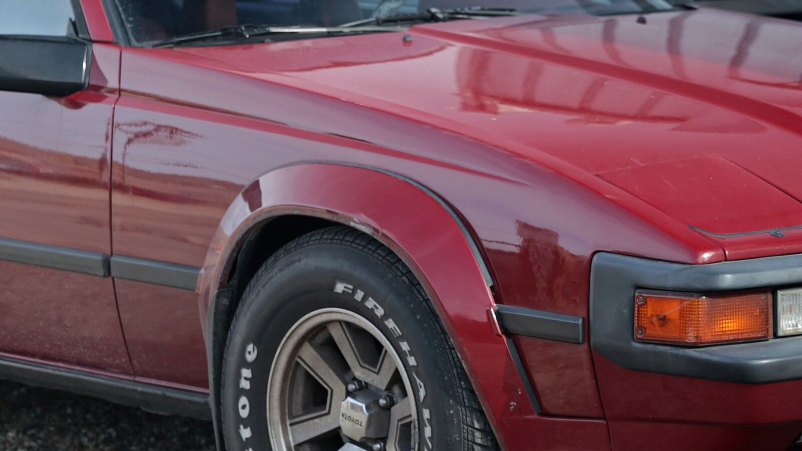 1986 Toyota Supra (MA67, US), second generation — coupe, front three-quarter view