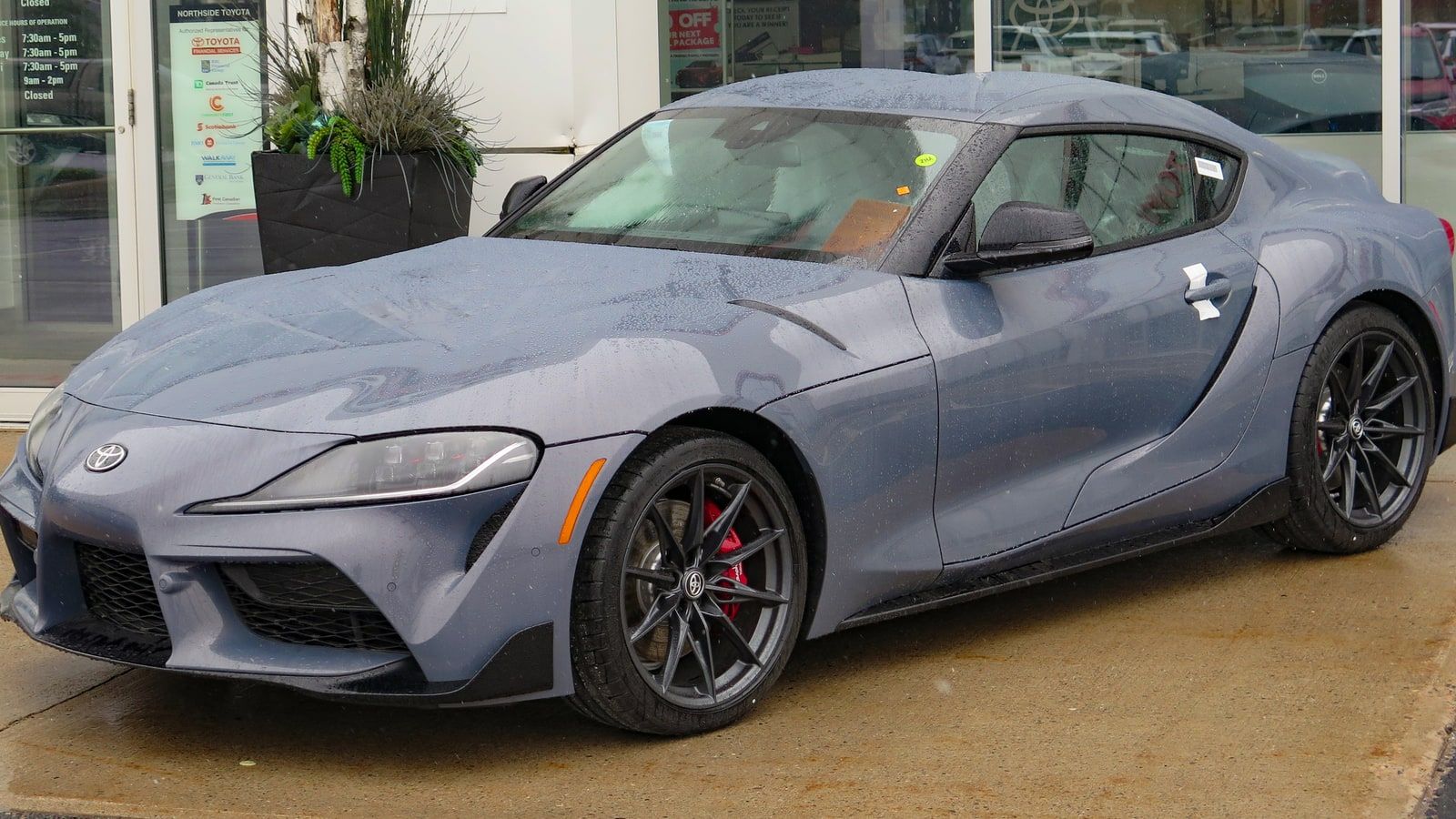 2023 Toyota GR Supra 3.0 in CU Later Gray, fifth generation — coupe, front three-quarter view