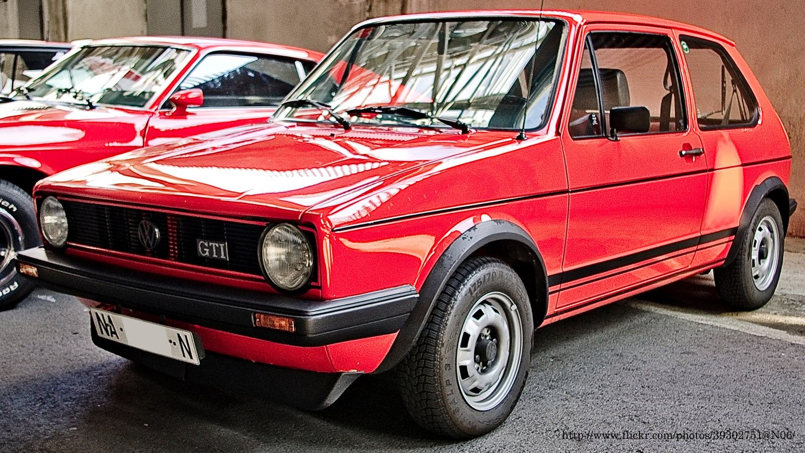1984 Volkswagen Golf — exterior view